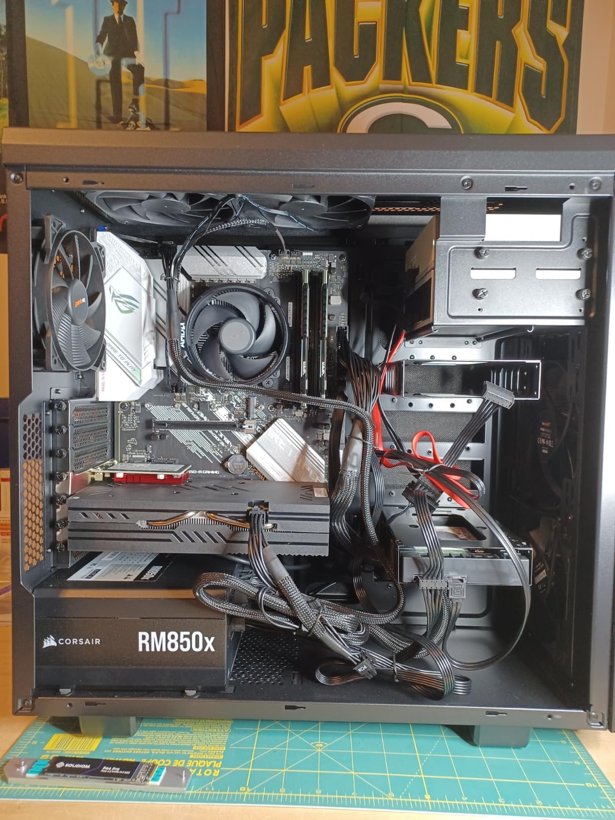 be quiet! Pure Base 600 ATX Midi Tower PC Case| 2 Pre-Installed Pure Wings Fans | Black | BG021 customer photo 1