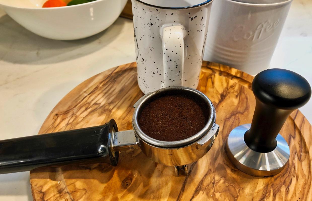 LuxHaus 58mm Espresso Tamper - LuxHaus Premium Barista Coffee Tamper - 100% Flat Stainless Steel Base customer photo 1