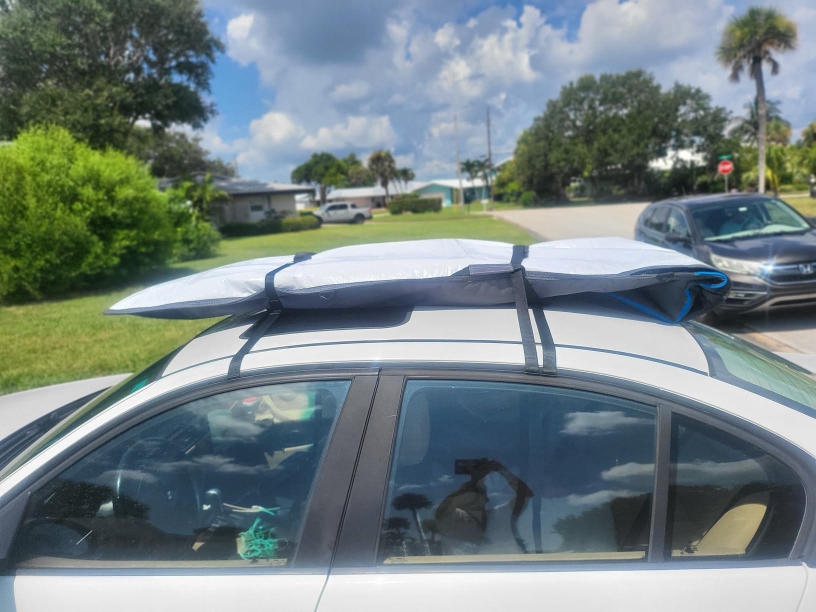 Ho Stevie! Surfboard Bag - Zippered Daybag - Fits All Shapes of Surfboards - Foam Padding and Durable Cover - Comfortable Shoulder Strap customer photo 1
