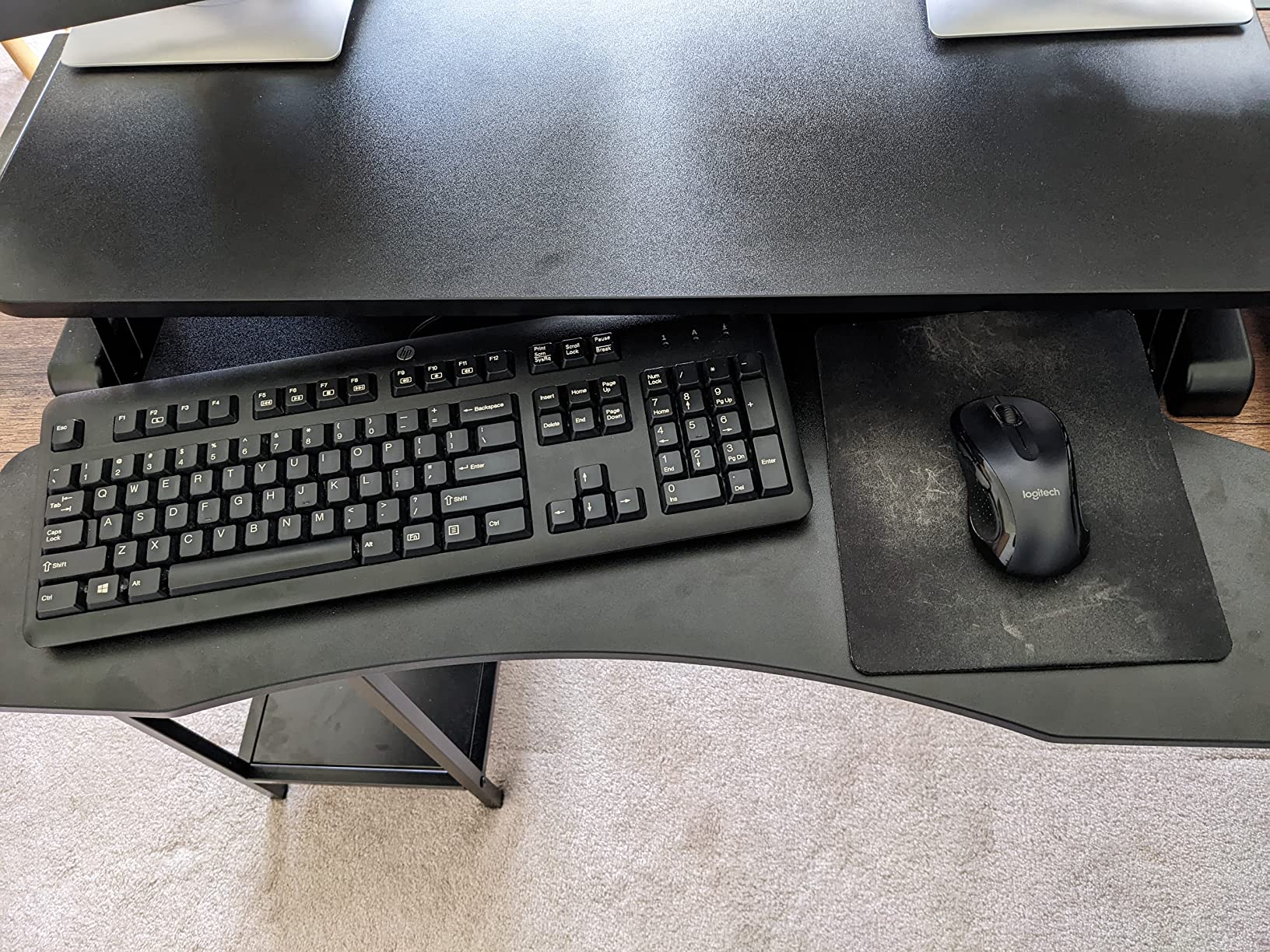 VIVO Black 32 in Standing Desk Converter, DESK-V000K customer photo 2