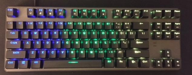 TECWARE Phantom 87 Key RGB Mechanical Gaming Keyboard | Outemu Red Switch | 16.8M Color LED Lighting | 18 Pre-Set | Low Latency | N-Key Rollover | Software Customizable Keys | Wired USB Connection customer photo 2