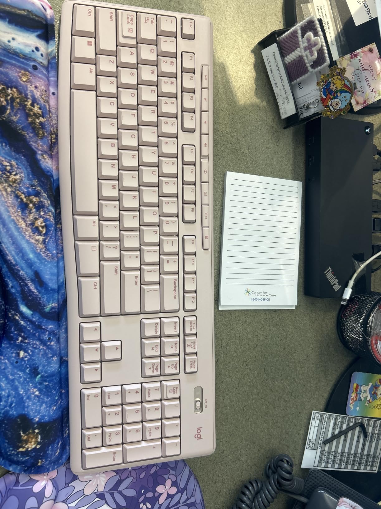 Logitech MK270 Full Size Wireless Keyboard and Mouse Combo - Black customer photo 2