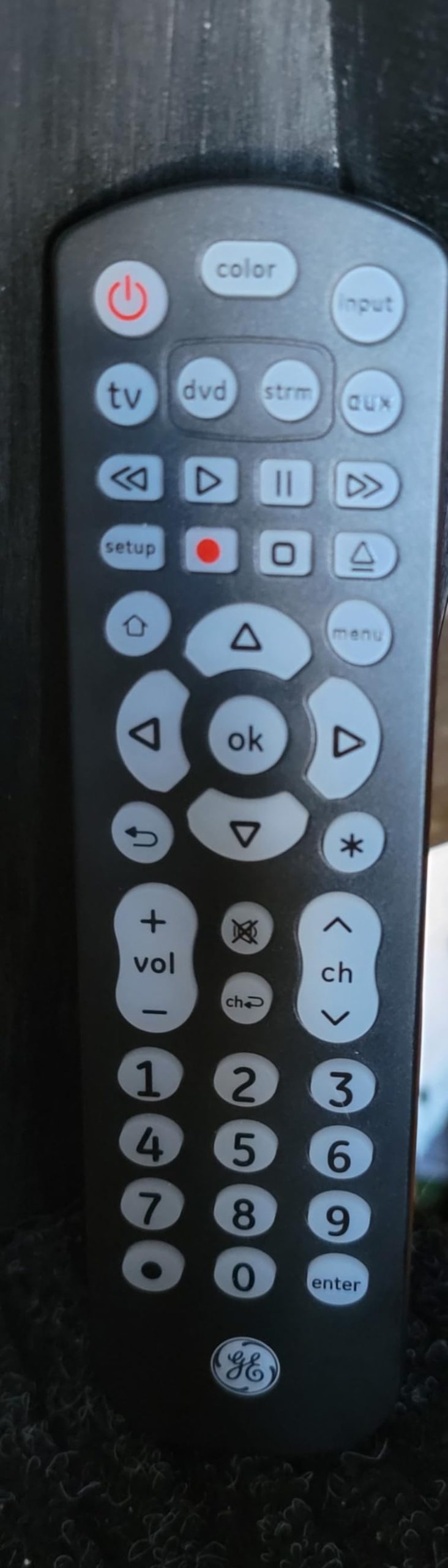 GE Backlit Buttons Universal Remote Control, Samsung TV Remote Control customer photo 2
