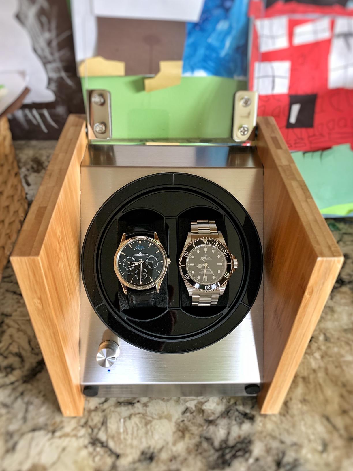 Watch Winder Smith Bamboo 2/4 Watch Winder for Automatic Watches customer photo 1
