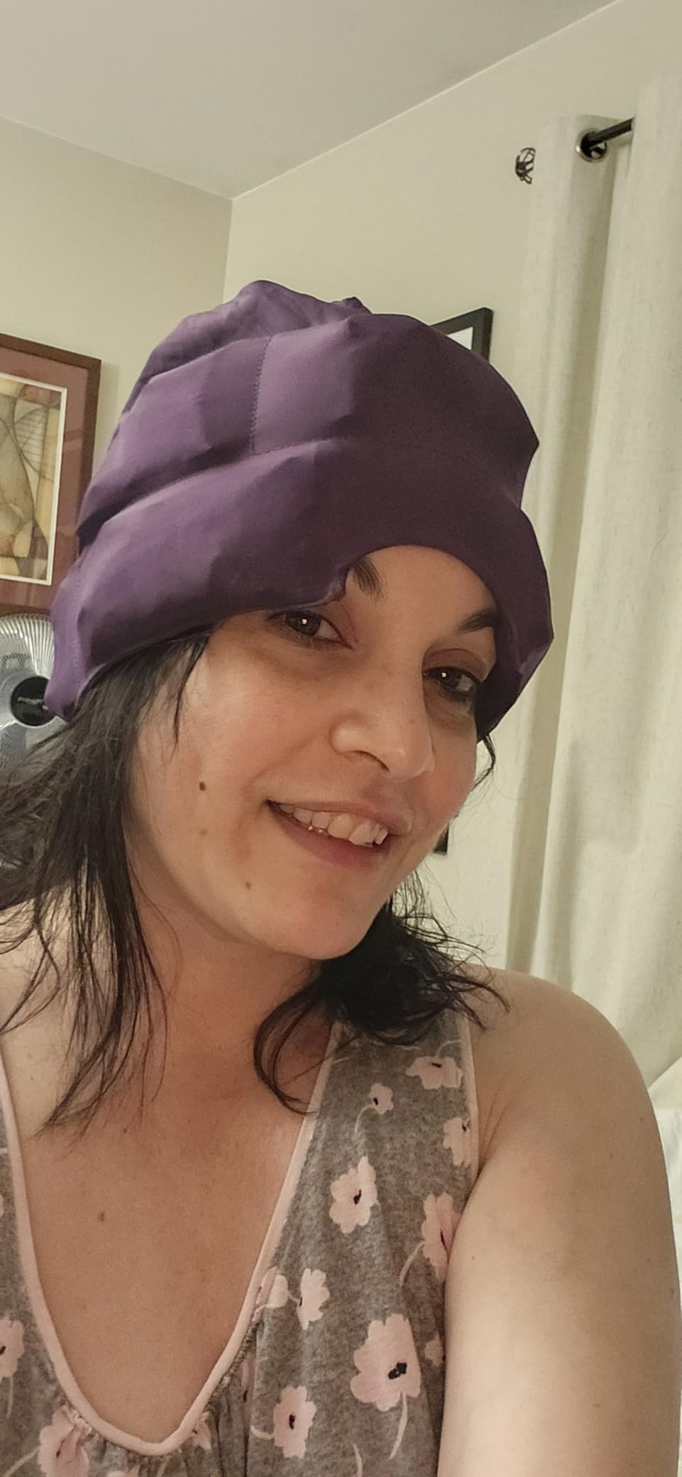 Magic Gel Migraine Ice Head Wrap - Real Migraine & Headache Relief | The Original Headache Cap | Cold, Comfortable, Dark & Cool; Endorsed by Physicians customer photo 1