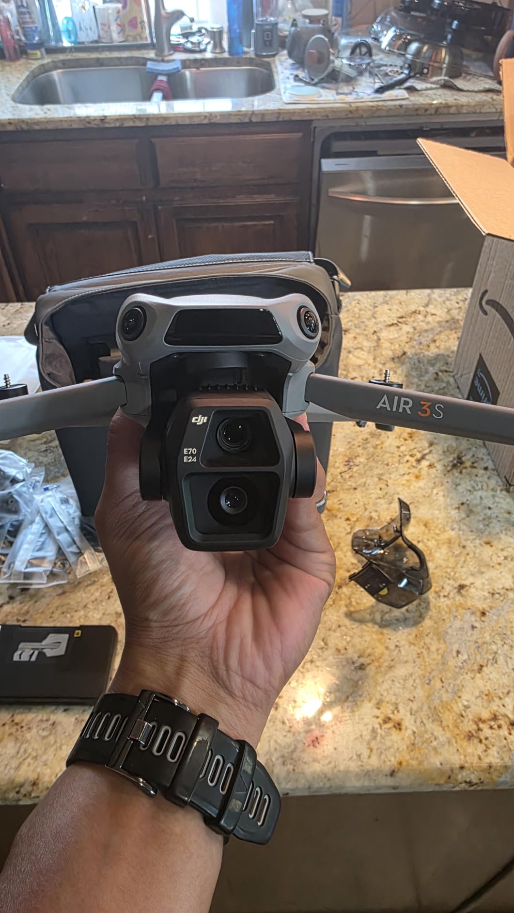 DJI Air 3S Fly More Combo (RC 2 Screen Remote Controller), Drone with 1