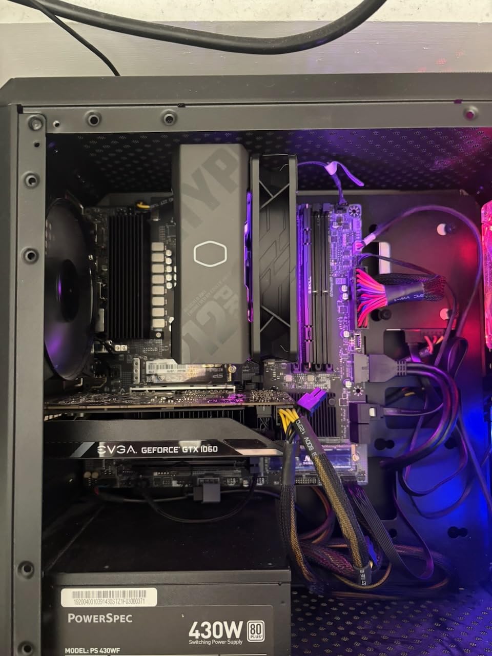 Cooler Master Hyper 212 PRO ARGB CPU Air Cooler - 120mm High Performance PWM Fan, 4 Copper Heat Pipes, Sleek Design Top Cover, Low Noise & Easy Installation, AMD AM5/AM4 & Intel LGA 1851/1700 customer photo 1