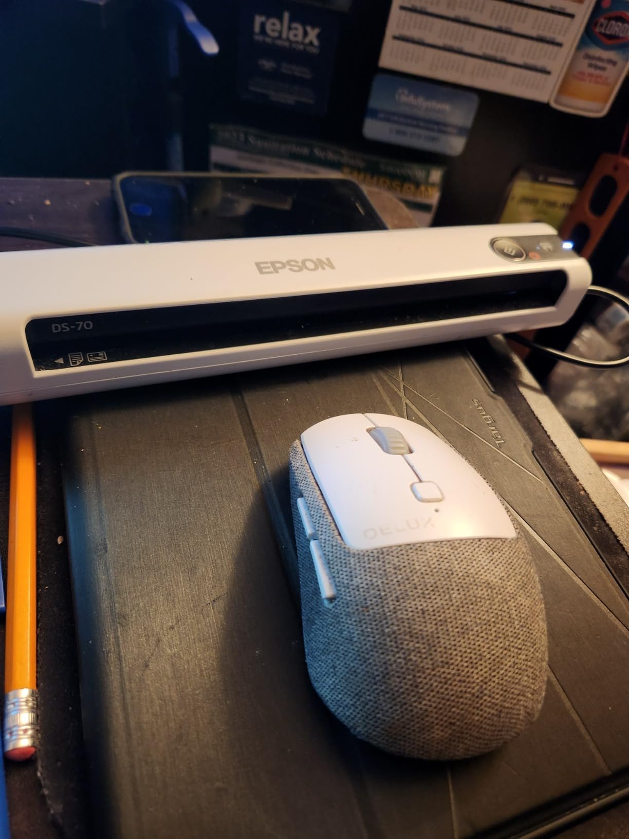 Epson DS-70 Portable Document Scanner Mobile Single-Sheet Scanner customer photo 1