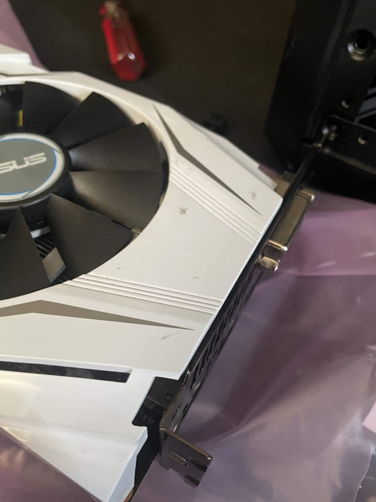 ASUS GeForce GTX 1060 6GB Dual-Fan OC Edition VR Ready Dual HDMI DP 1.4 Gaming Graphics Card (DUAL-GTX1060-O6G) (Renewed) customer photo 1