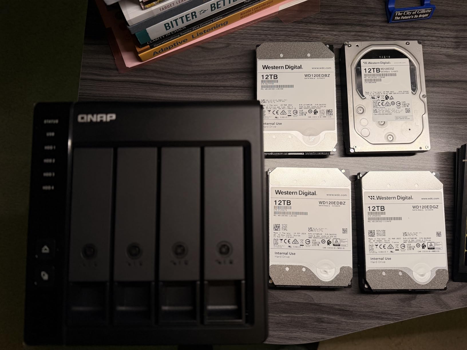 QNAP TR-004 4 Bay USB Type-C Direct Attached Storage (DAS) with hardware RAID (Diskless) | Hardware RAID, Diskless customer photo 1