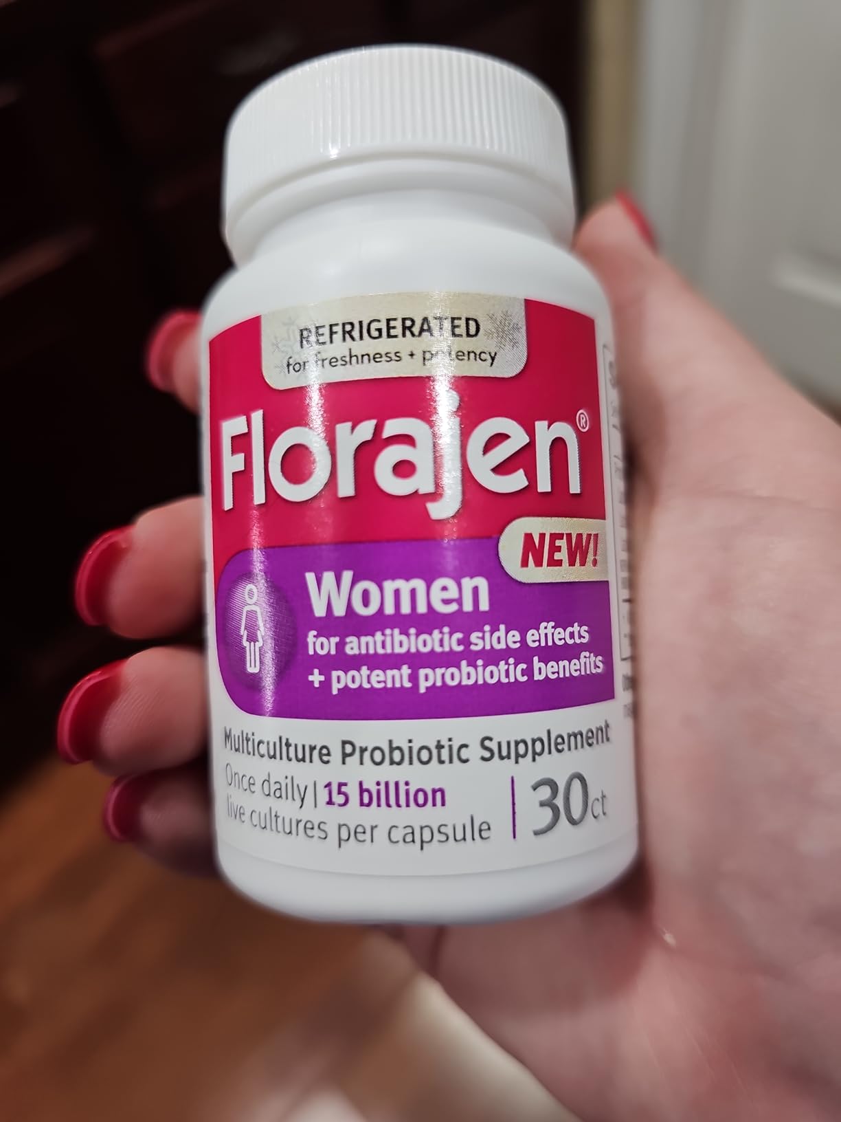 Florajen Women’s Probiotic, Vaginal Health & Gut Support, 60 Capsules customer photo 2