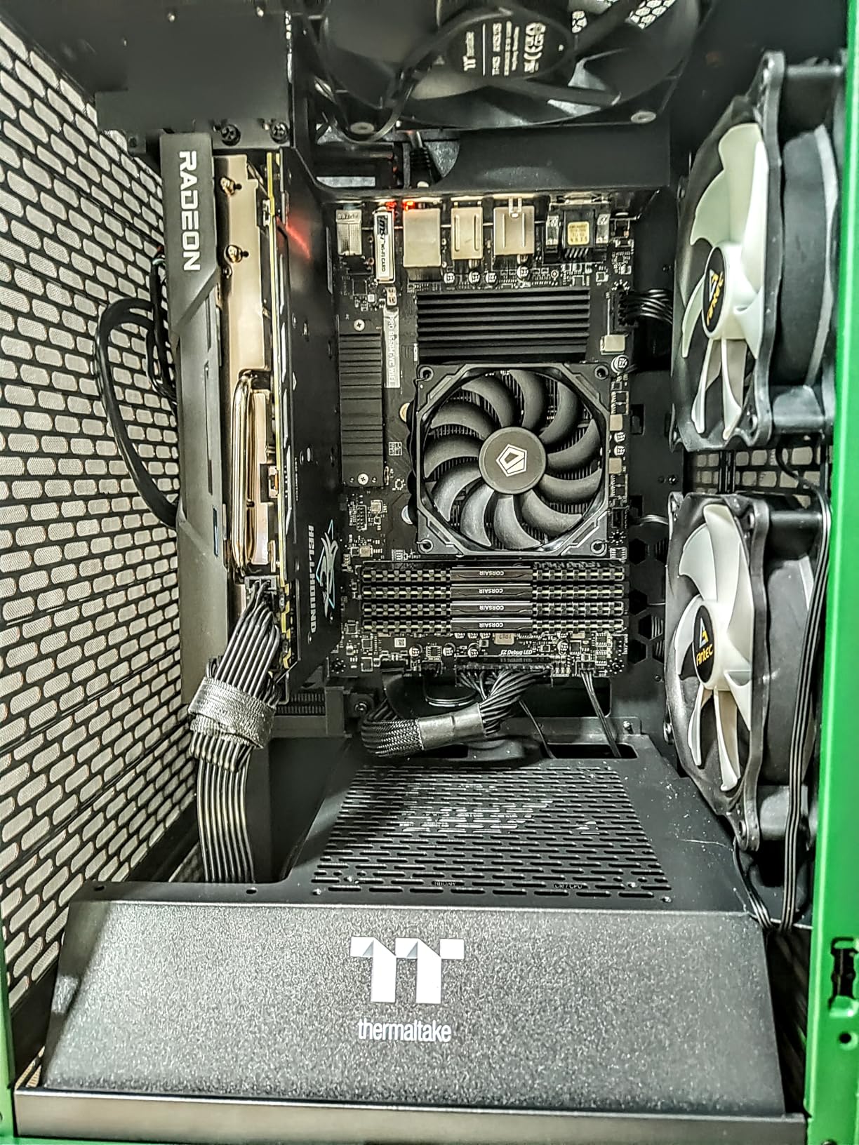 ID-COOLING IS-40X V3 45mm Height Low Profile CPU Cooler, 4 Heatpipes, 15mm Slim Fan customer photo 1