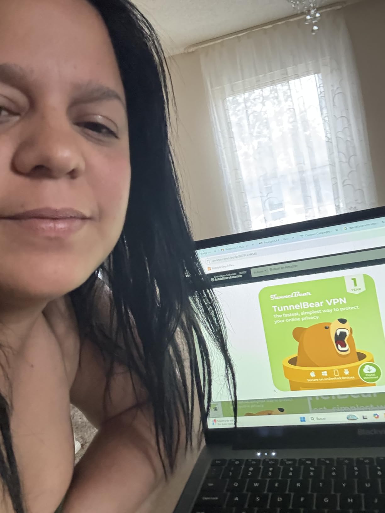 TunnelBear VPN Software, 1-Year Subscription, Unlimited Data and Devices | Encrypt your internet connection to keep your online activity private on any network customer photo 1