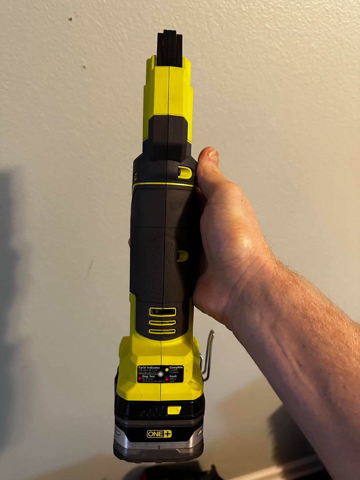 RYOBI ONE+ 18V Lithium-ION Cordless PEX TUBING CLAMP Tool Tool ONLY P660 | Battery and Charger Sold Separately customer photo 2