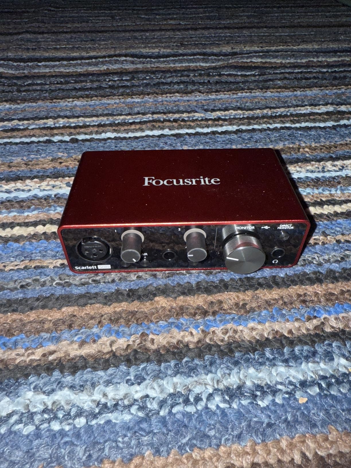 Focusrite Scarlett Solo 3rd Gen USB Audio Interface for Guitarists, Vocalists, Podcasters or Producers customer photo 2