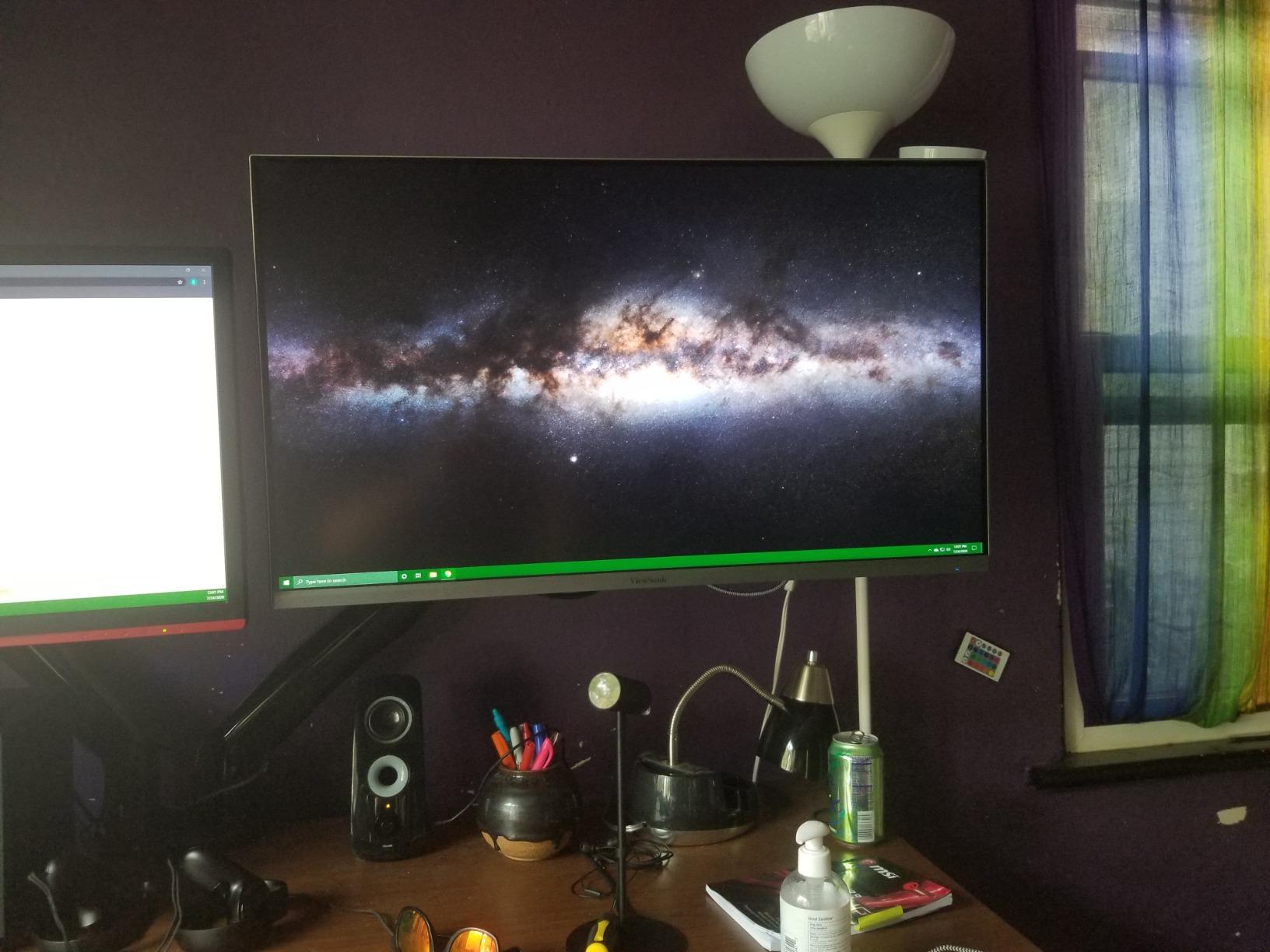 ViewSonic VX3276-4K-MHD 32 Inch 4K UHD Monitor, HDR10, HDMI, DisplayPort customer photo 2