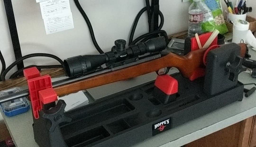 Hoppe's Gun Vise, Rifle and Shotgun, Front & Rear Locking Supports customer photo 2