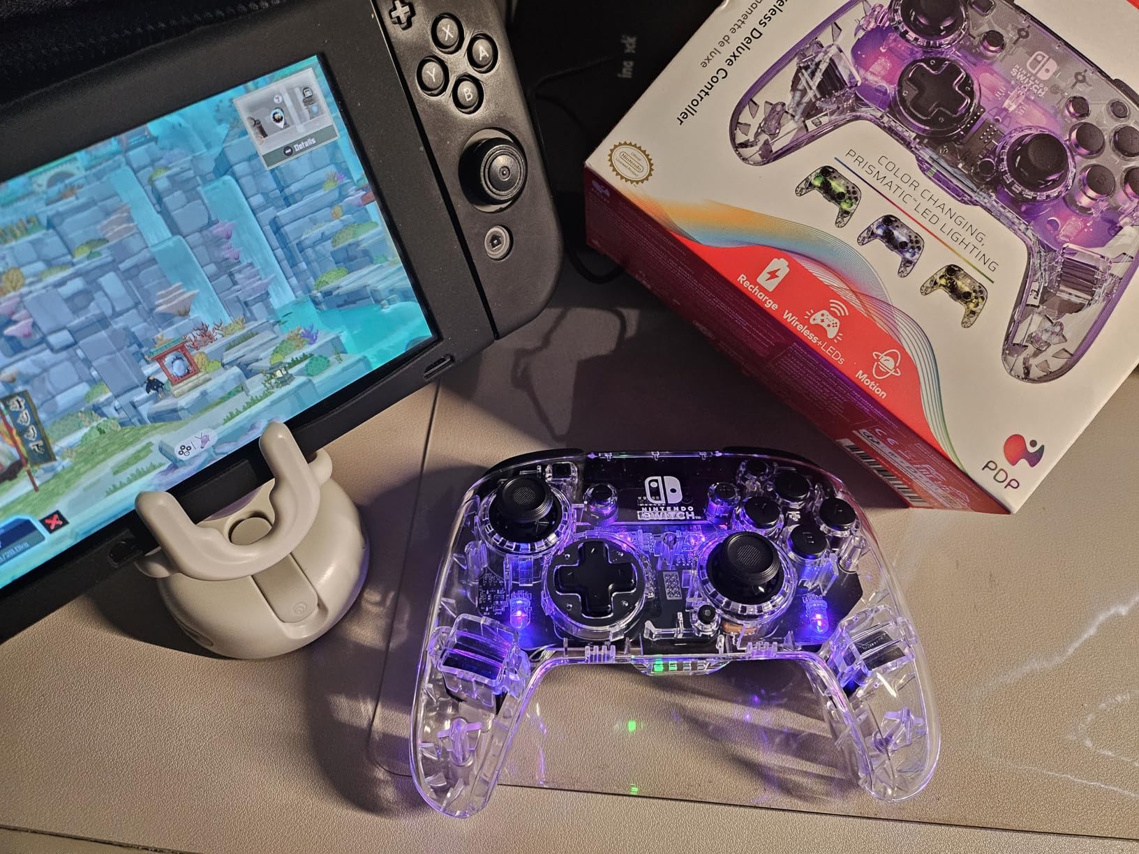 PDP Afterglow Wireless RGB Gaming Controller for Nintendo Switch 2, Lite customer photo 2