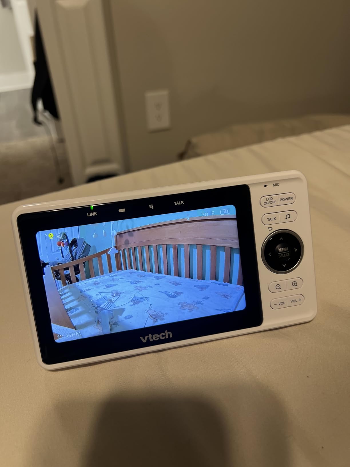 VTech Smart WiFi Baby Monitor – See Your Baby at Home or from Anywhere, Free App, 1080p Camera, 5