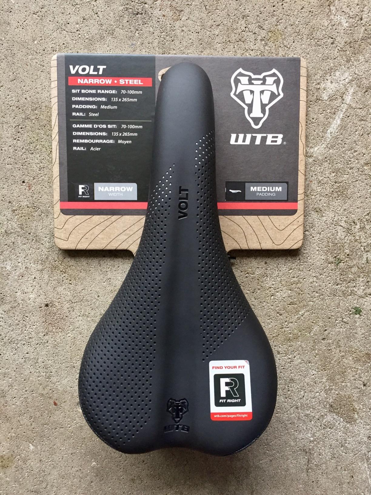 WTB Volt Bike Seat (Saddle) - Comfortable Medium Thickness Padding - Mountain, Gravel & E-Bikes customer photo 2