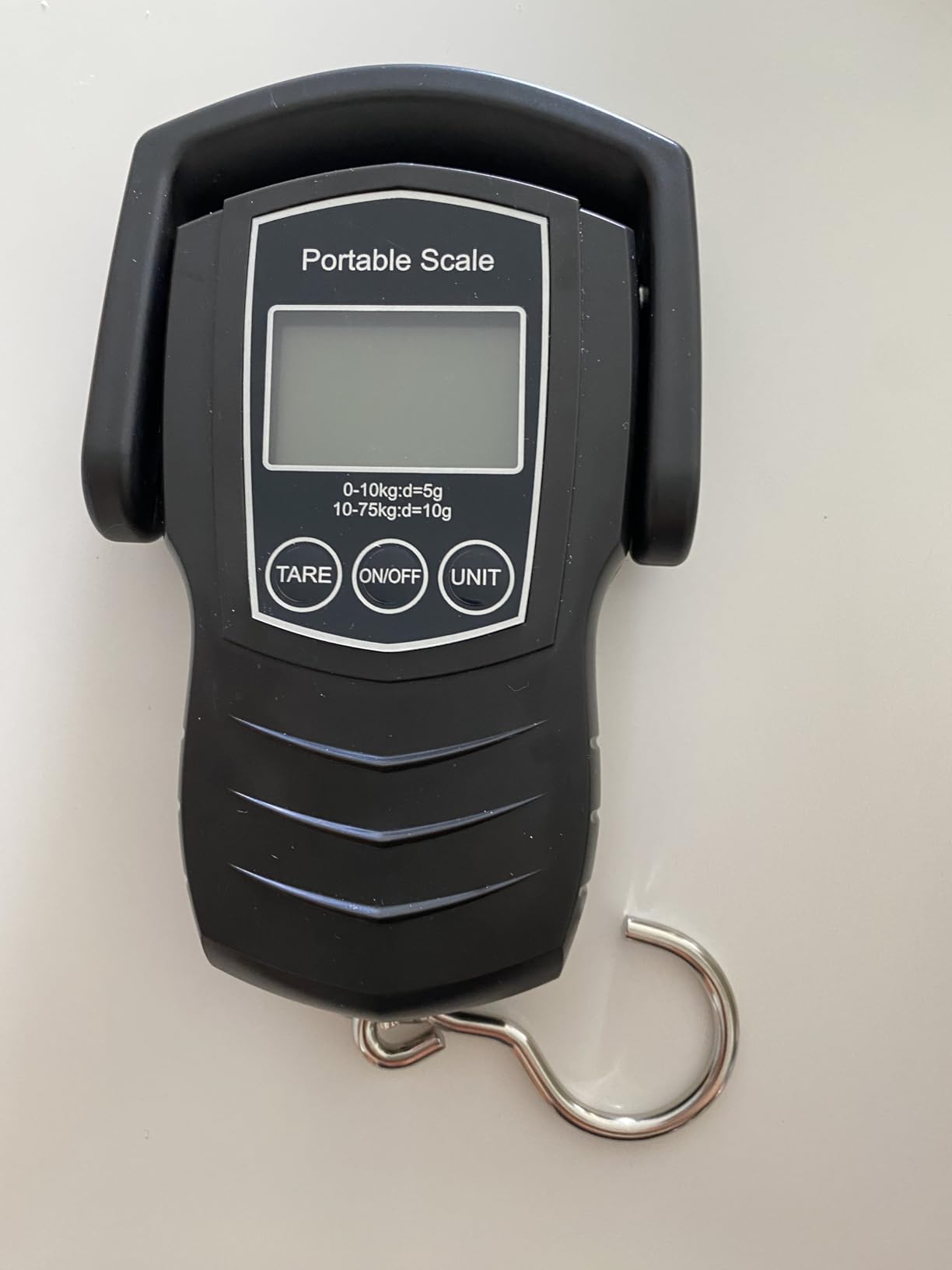 Luggage Scale, 110lb/50kg Luggage Weight Scale with Backlit LCD Display, Digital Fish Scale with Measuring Tape Portable Hanging Scale Suitcase Scale with Handle & Large Hook & 2 AAA Batties customer photo 2