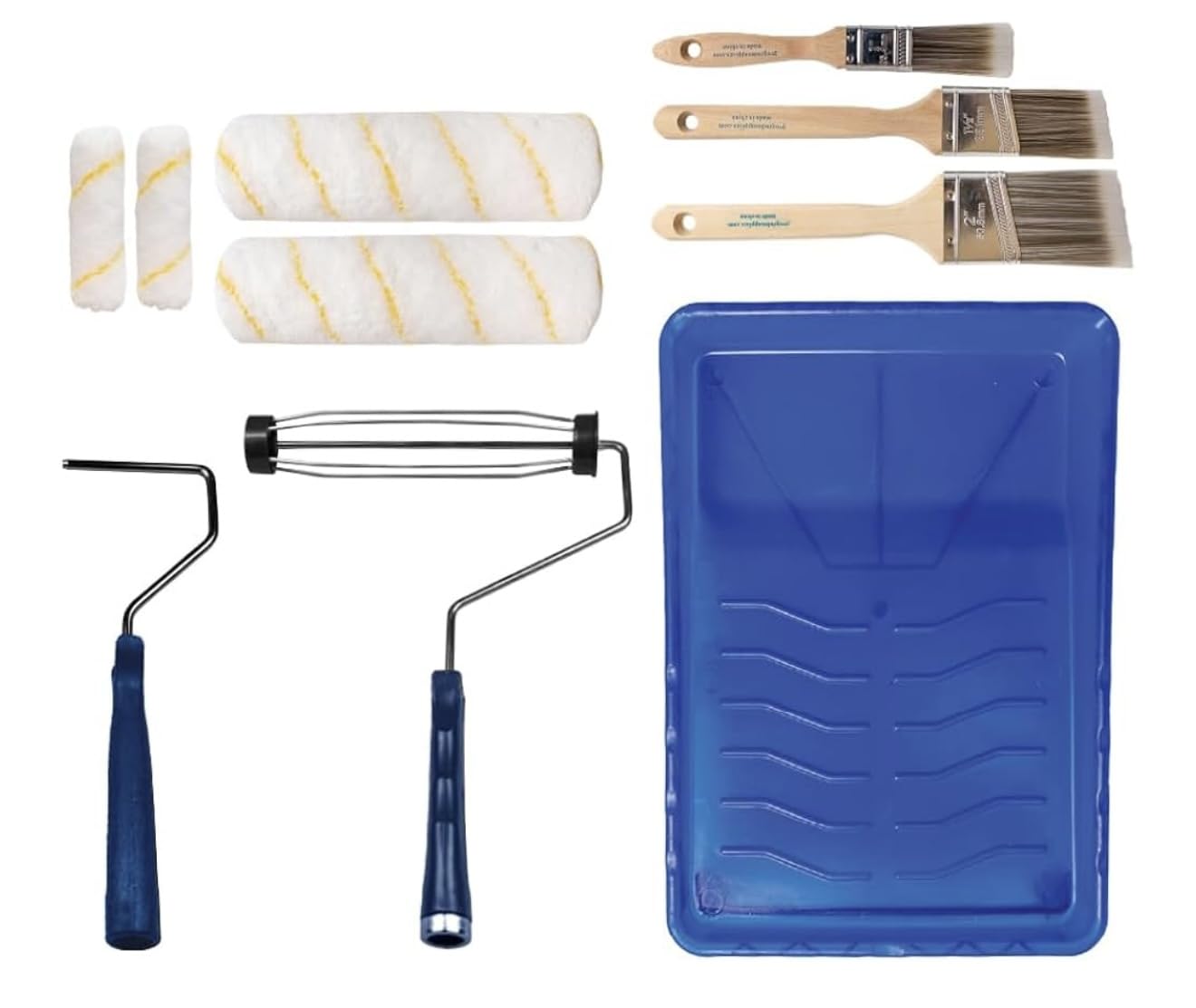 Pro Grade Paint Roller Kit, Brush & Roller, 10 Piece Set customer photo 2