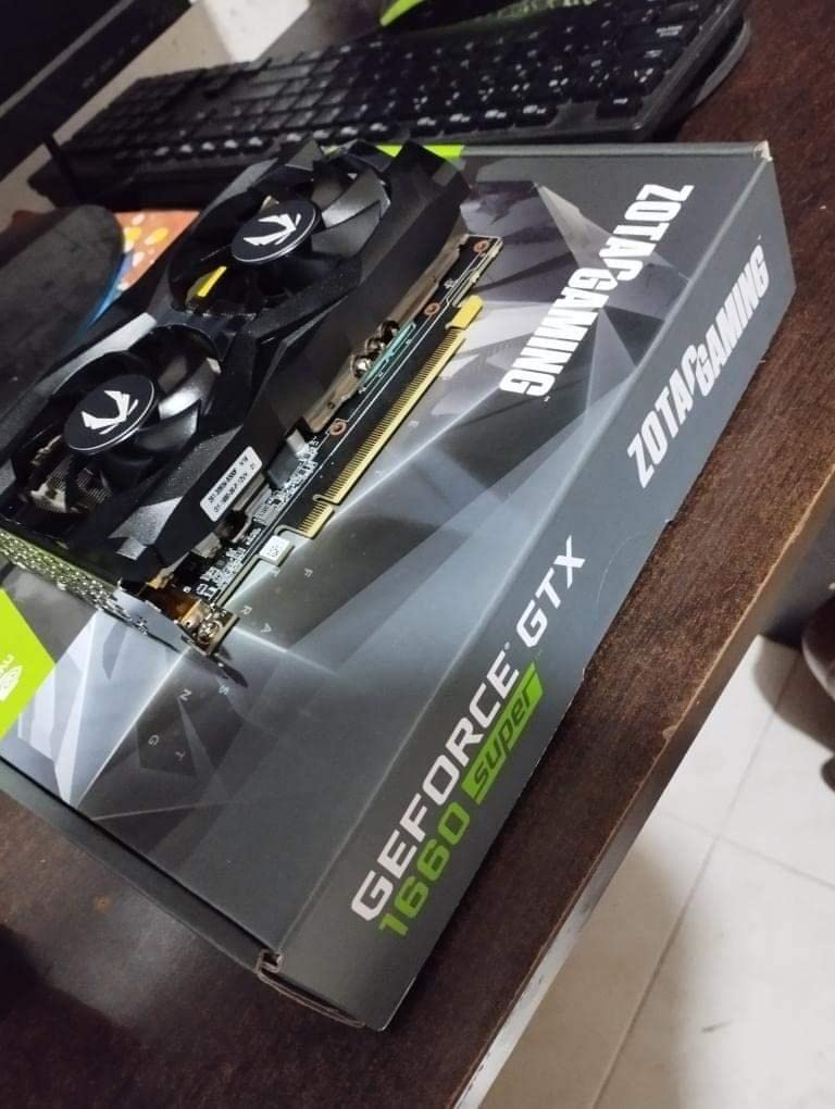 ZOTAC Gaming GeForce GTX 1660 Super 6GB GDDR6 192-bit Gaming Graphics Card, Super Compact, ZT-T16620F-10L customer photo 1