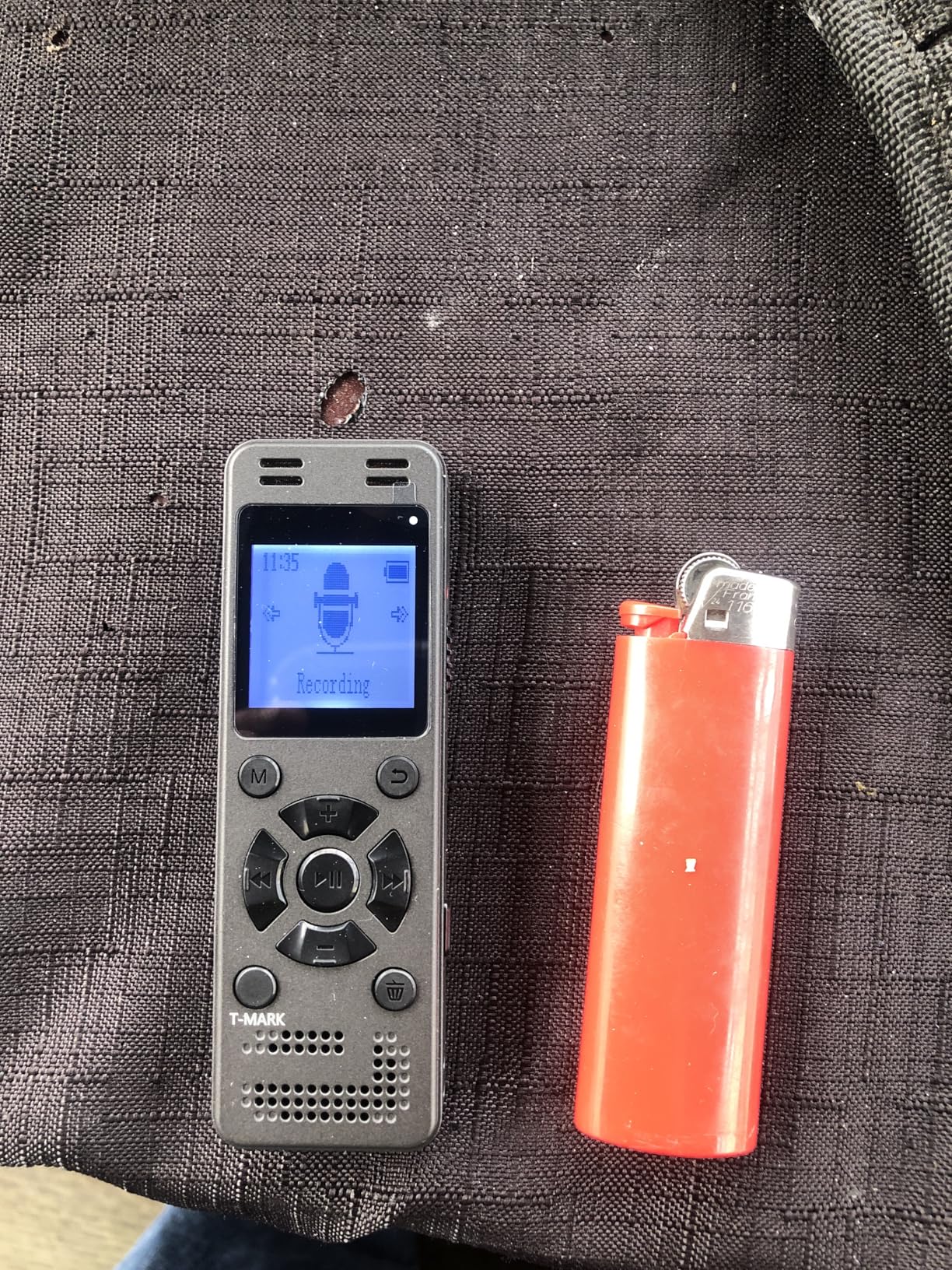 128GB Digital Voice Recorder for Lectures Meetings - EVIDA 9296 Hours Voice Activated Recording Device Audio Recorder with Playback,Password customer photo 1