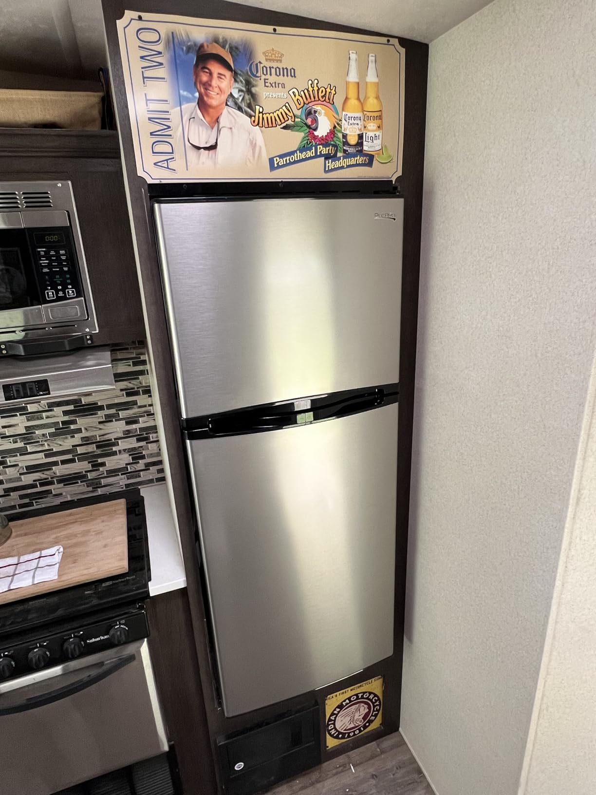 RecPro 10 Cu Ft 12V RV Refrigerator | Black | Frost-Free | Double Door | Low Power Consumption, Adjustable Shelves, Double door customer photo 1