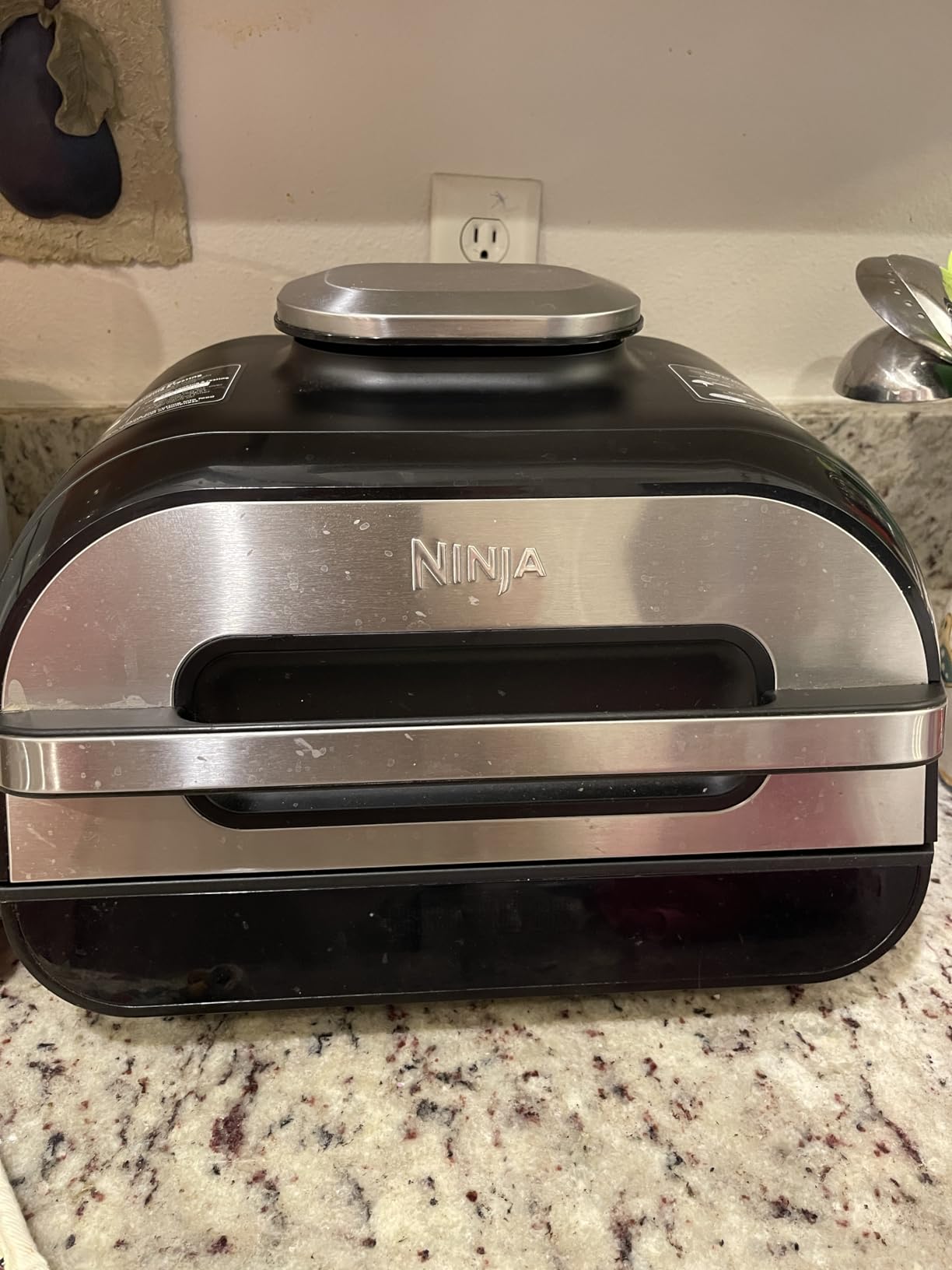 Ninja® Foodi® Smart XL 6-in-1 Indoor Grill & Air Fryer, Black/Silver, FG551 customer photo 1