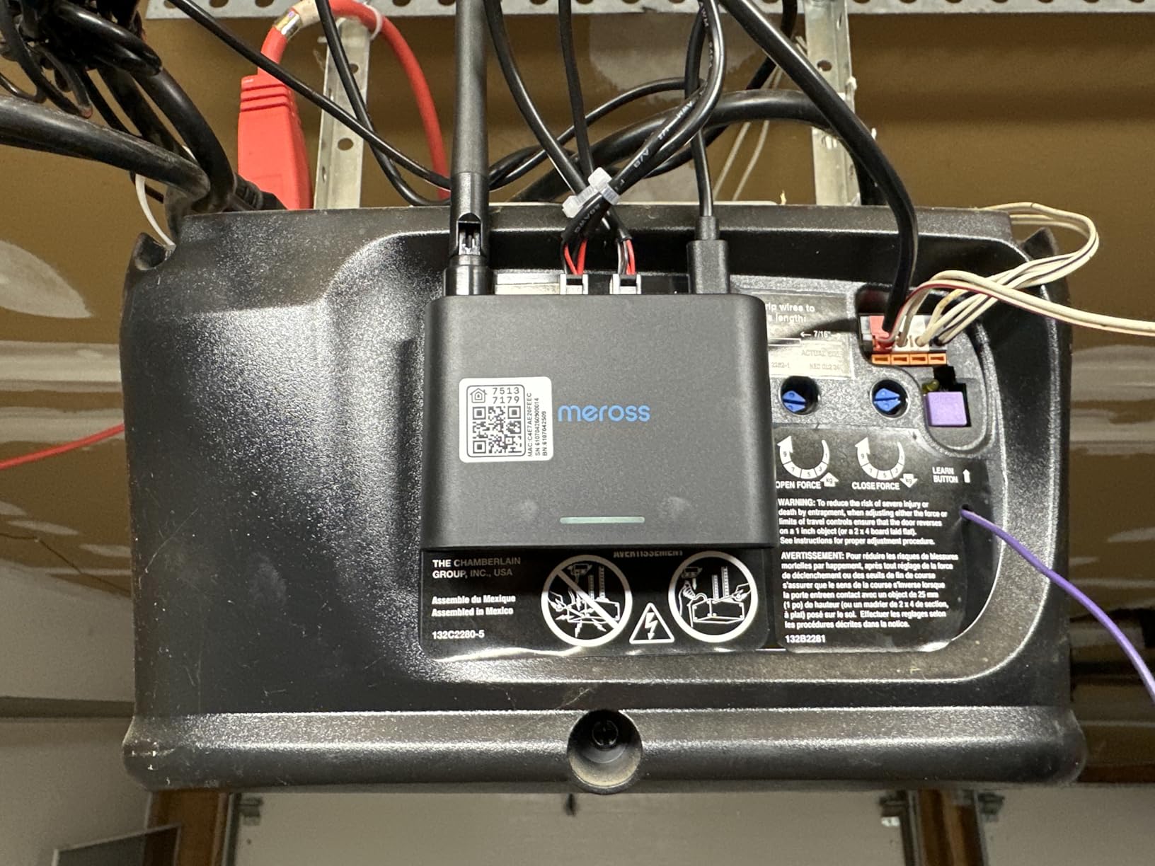 meross Smart Garage Door Opener Remote with External Antenna customer photo 2