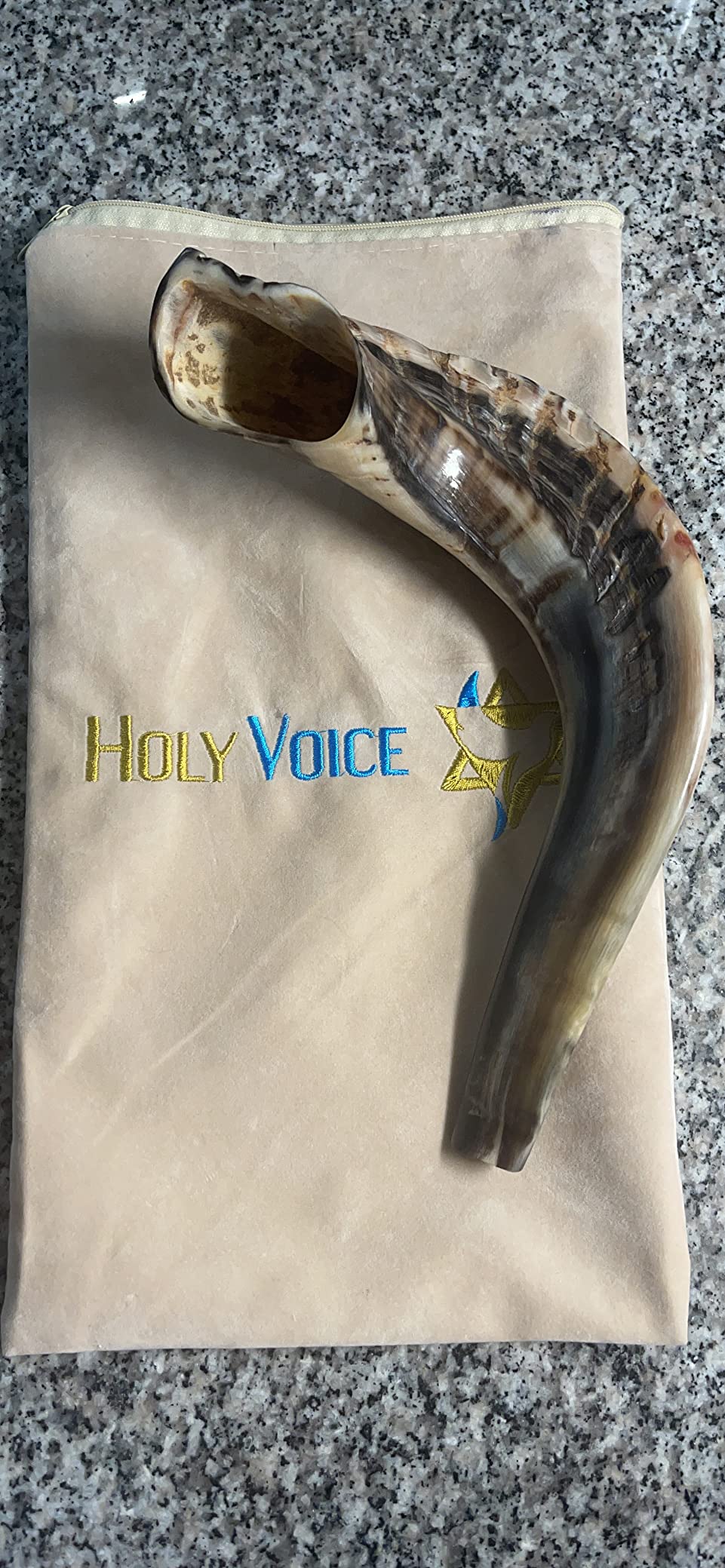 Holy Voice Kosher Ram Shofar Horn from Israel - 14