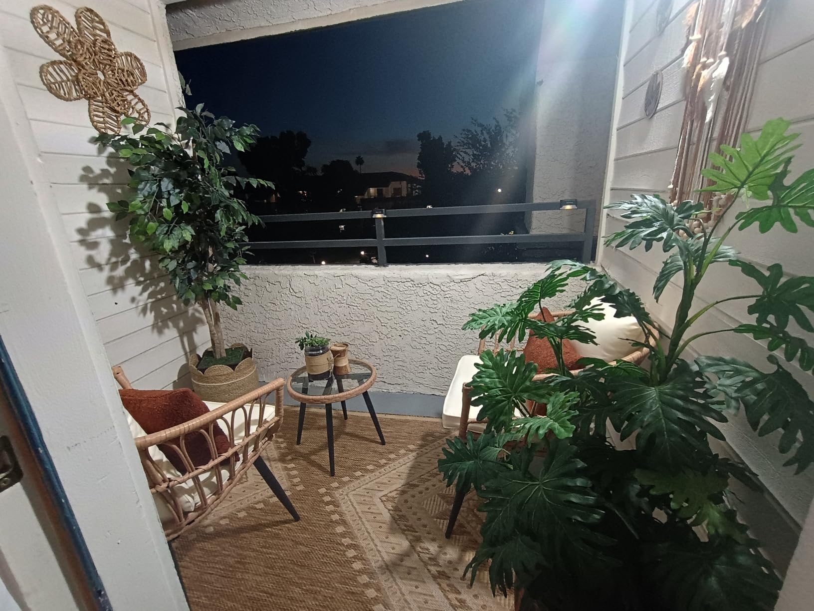 Nuloom Outdoor Performance Collection Landry Brown/Ivory, 5' x 8', Soft and Cozy, High Traffic, Stain Resistant, Easy Clean, Durable Area Rug for Indoor/Outdoor Patio, Deck, Porch, Garden, Courtyard customer photo 2