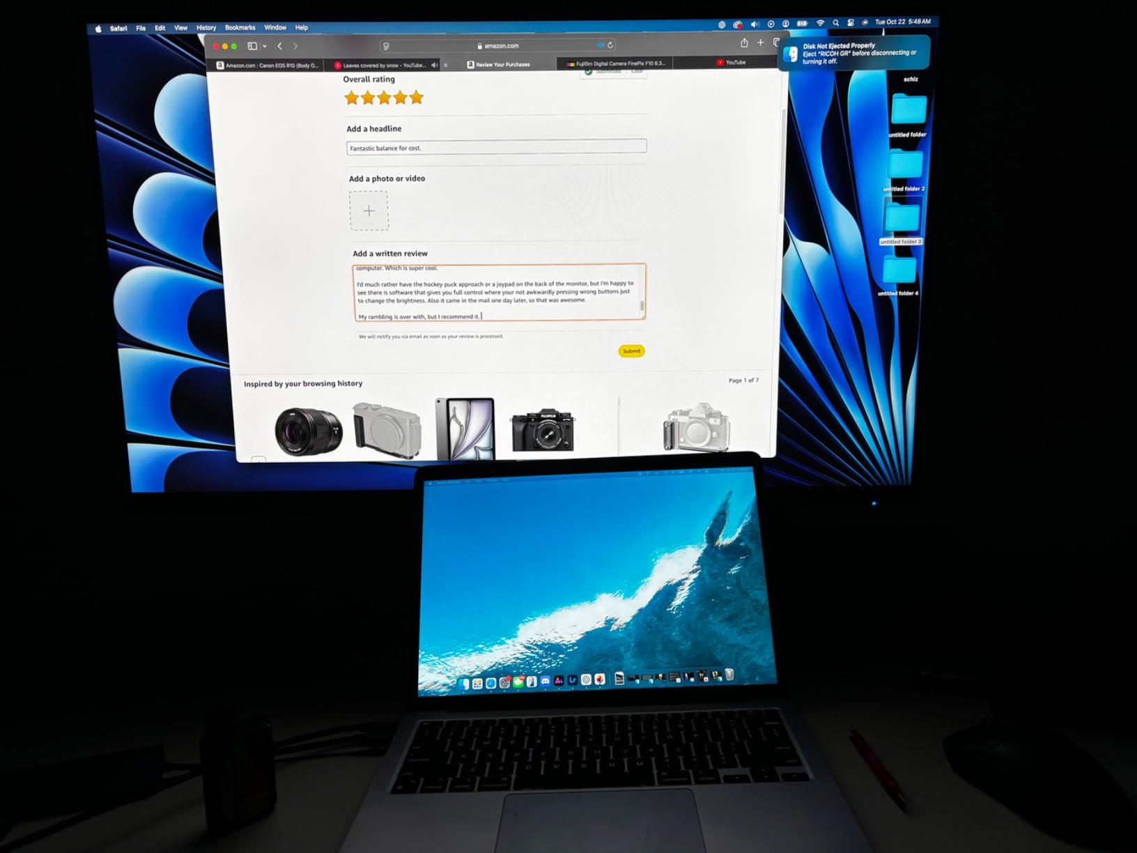 ViewSonic VP2756-4K 27 Inch 4K ColorPro Monitor, IPS Display with 100% sRGB and Pantone Validated for Professional Photo Editing, 60W USB-C, HDMI, DisplayPort customer photo 1