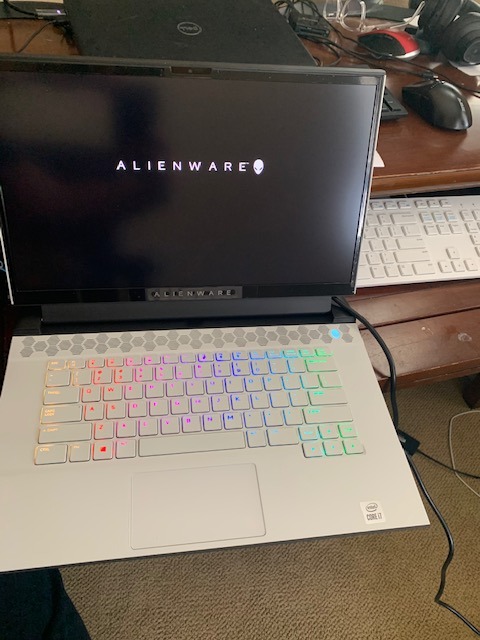 Alienware m15 R4 RTX 3070 Gaming Laptop Full HD (FHD), 15.6 inch - Intel Core i7-10870H, 16GB DDR4 RAM, 1TB SSD, NVIDIA GeForce RTX 3070 8GB GDDR6, Windows 10 Home - Lunar Light customer photo 2