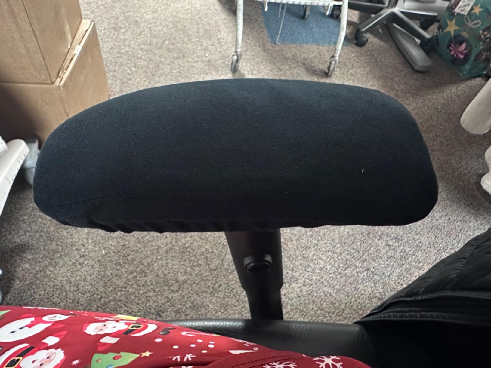 Ergonomic Office Chair Armrest Pads Extra Soft Elbow Support Cushions for Office, Gaming, Desk Chairs, Set of 2 (11