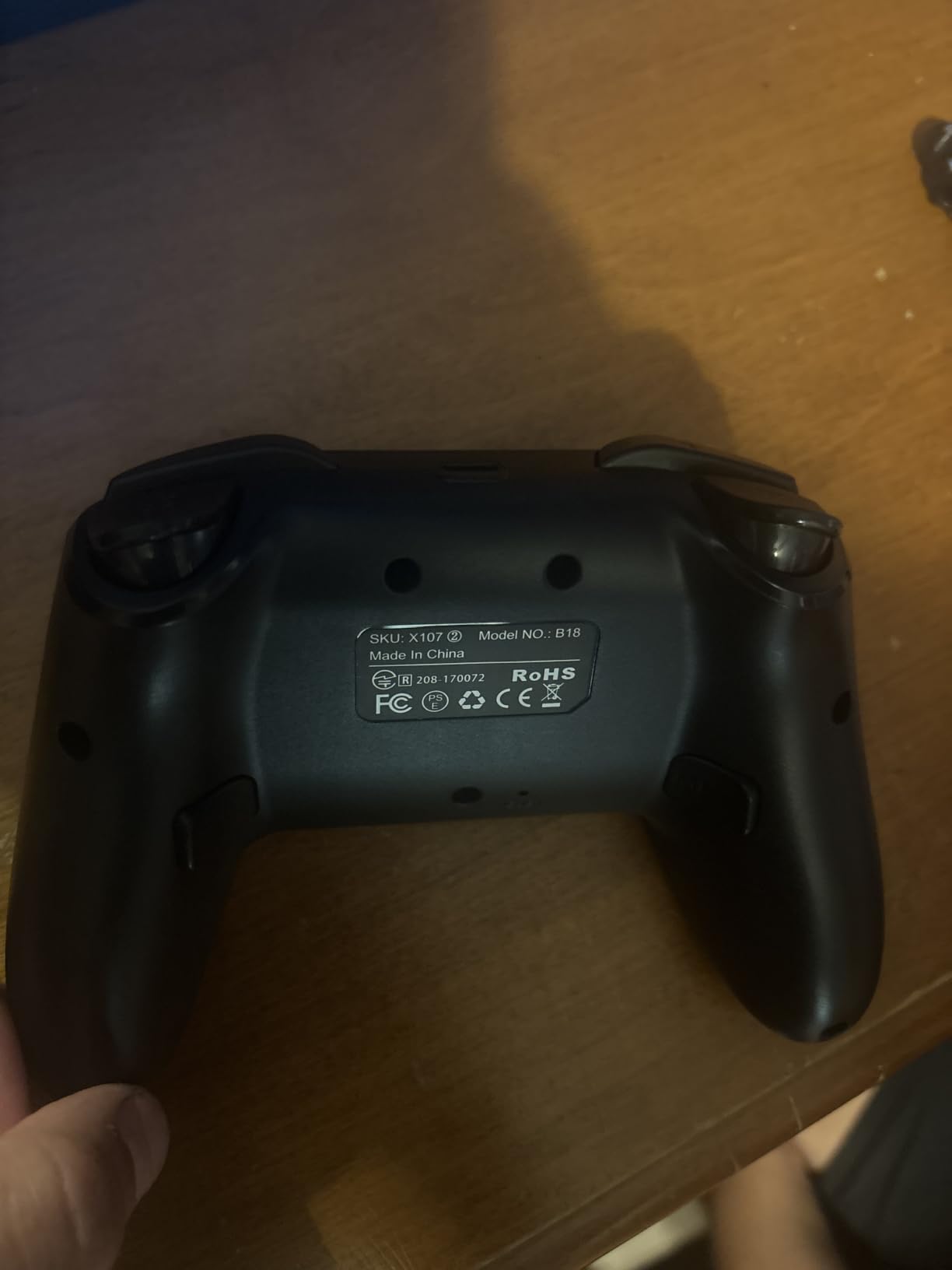 Wireless Switch Controller for Nintendo Switch/Switch 2/Lite/OLED Controller, Switch Controller with a Mouse Touch Feeling on Back Buttons, Extra Switch Pro Controller with Wake-up,Programmable, Turbo Function customer photo 1