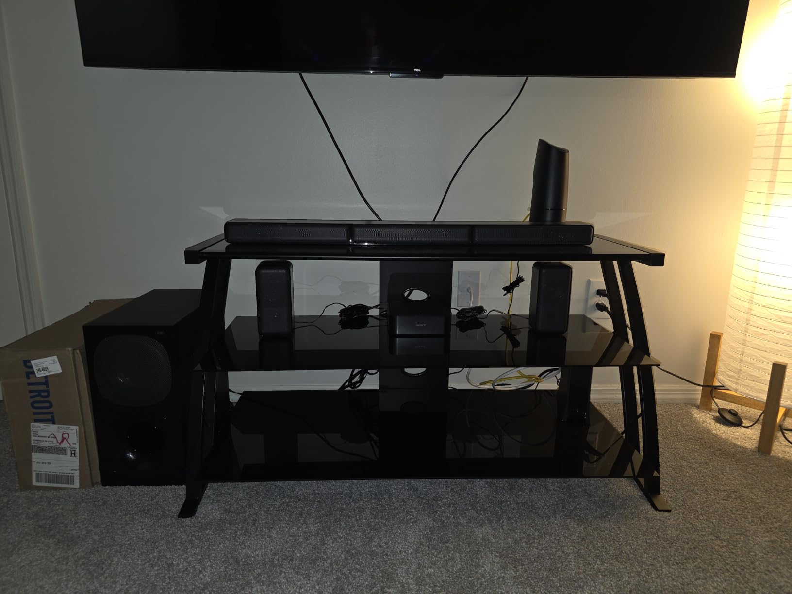 Sony HT-S40R 5.1ch Home Theater Soundbar System, Black customer photo 1