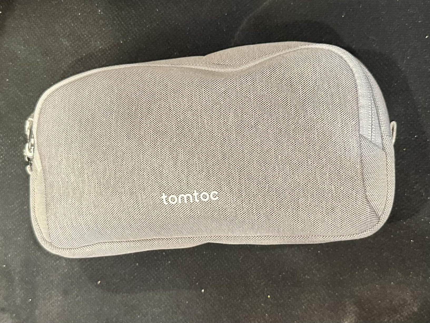 tomtoc Electronics Organizer Travel Case, Water Resistant Travel Bag Cable Organizer for Essentials, Tech Pouch Accessories Carry Storage for Cord, Phone, Cables, Airpods, USB Flash Drive, Daily Items customer photo 1