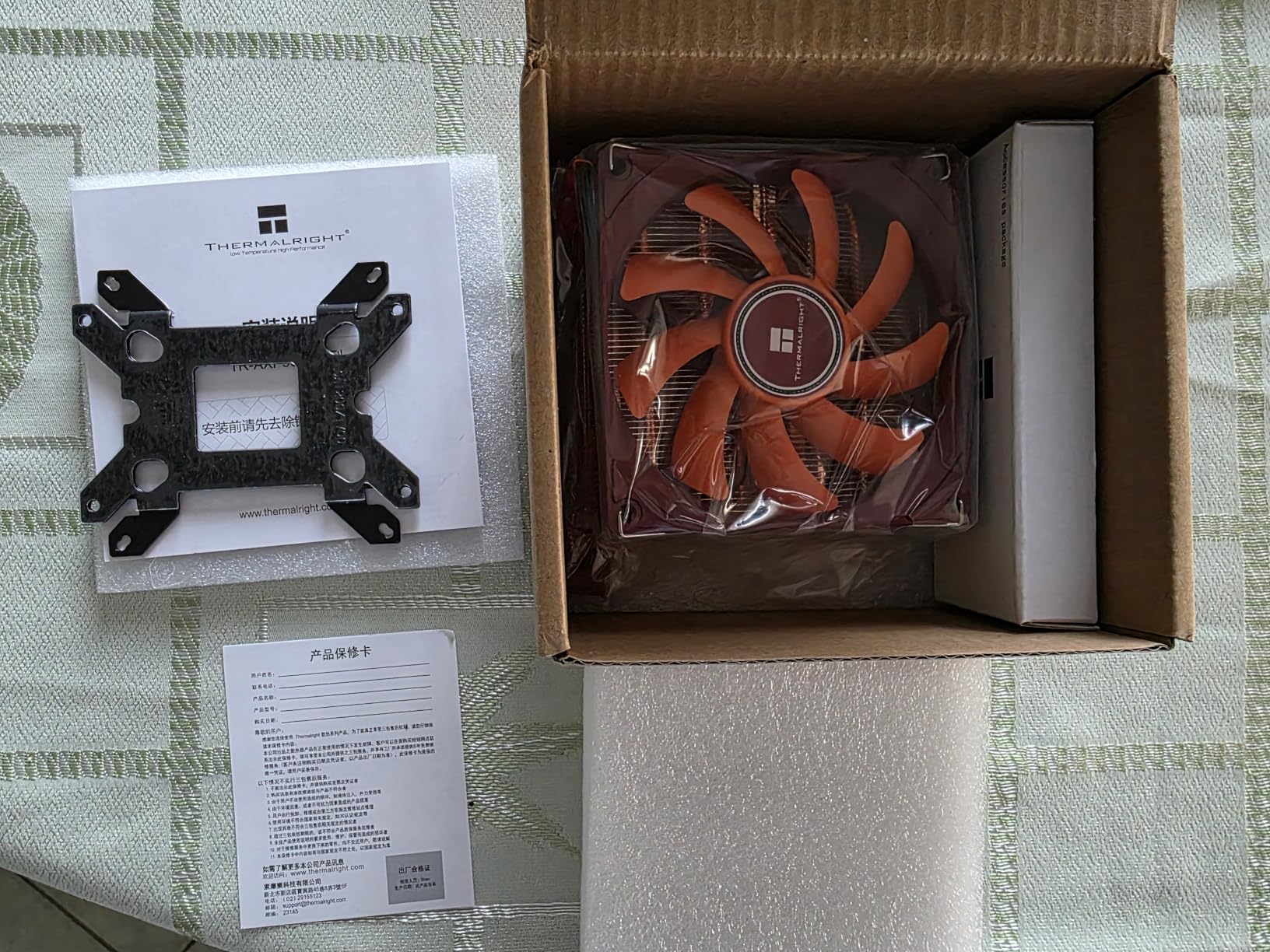 Thermalright AXP90 X47 Black Low Profile CPU Cooler, 92mm Slim PWM Fan, 47mm Height customer photo 2