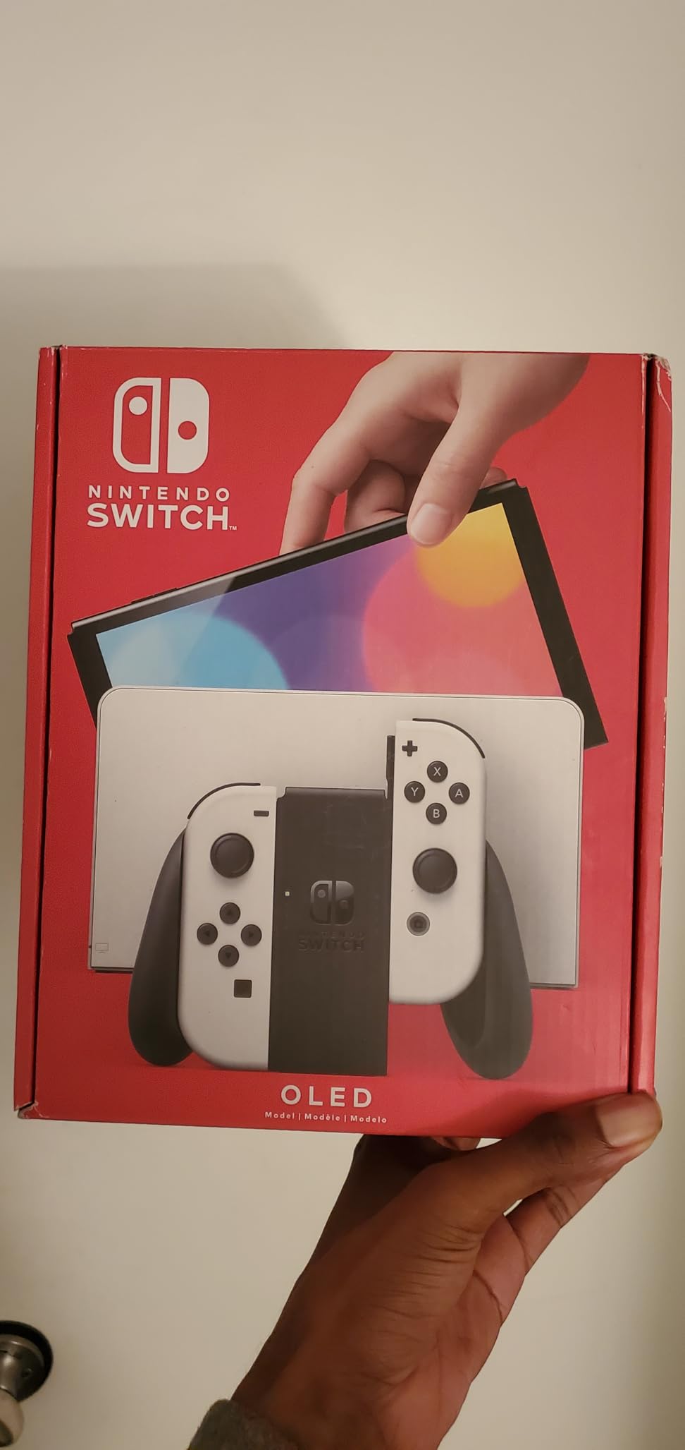 Nintendo Switch – OLED Model w/White Joy-Con customer photo 1