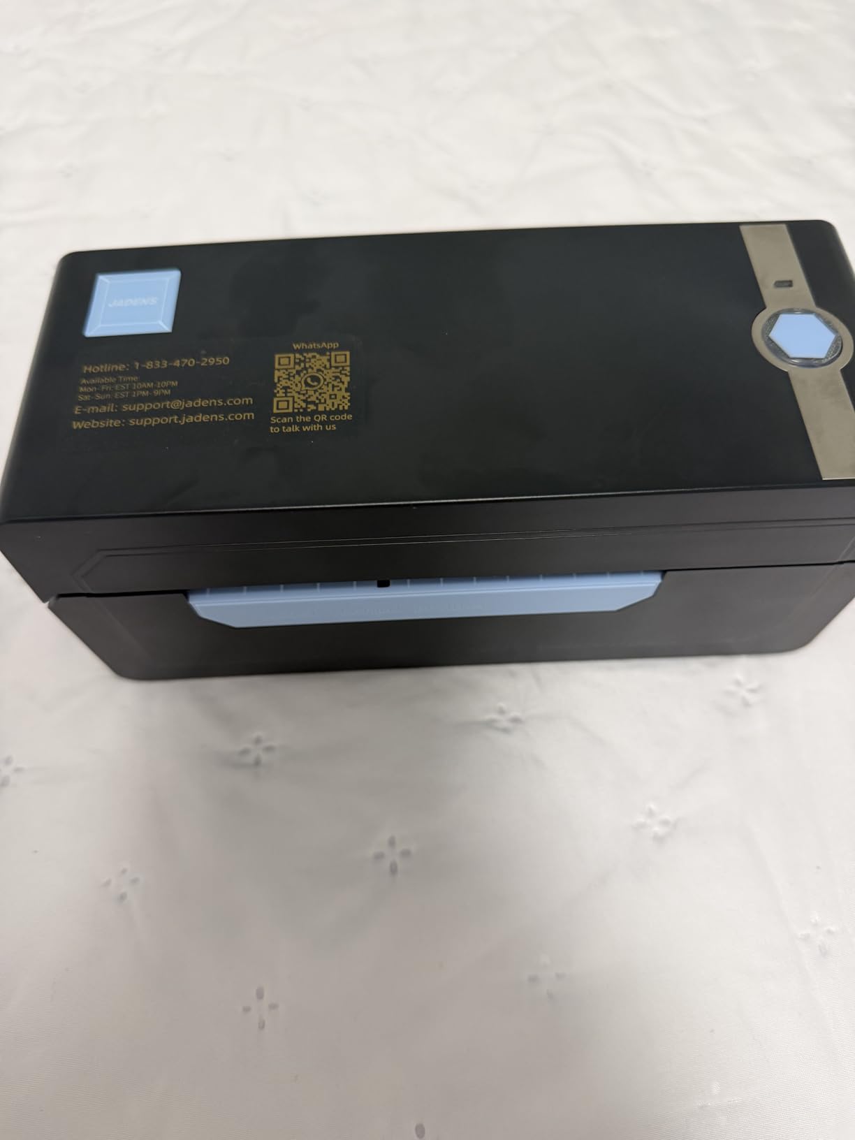 JADENS Bluetooth Thermal Shipping Label Printer, Wireless 4x6 Label Printer customer photo 2