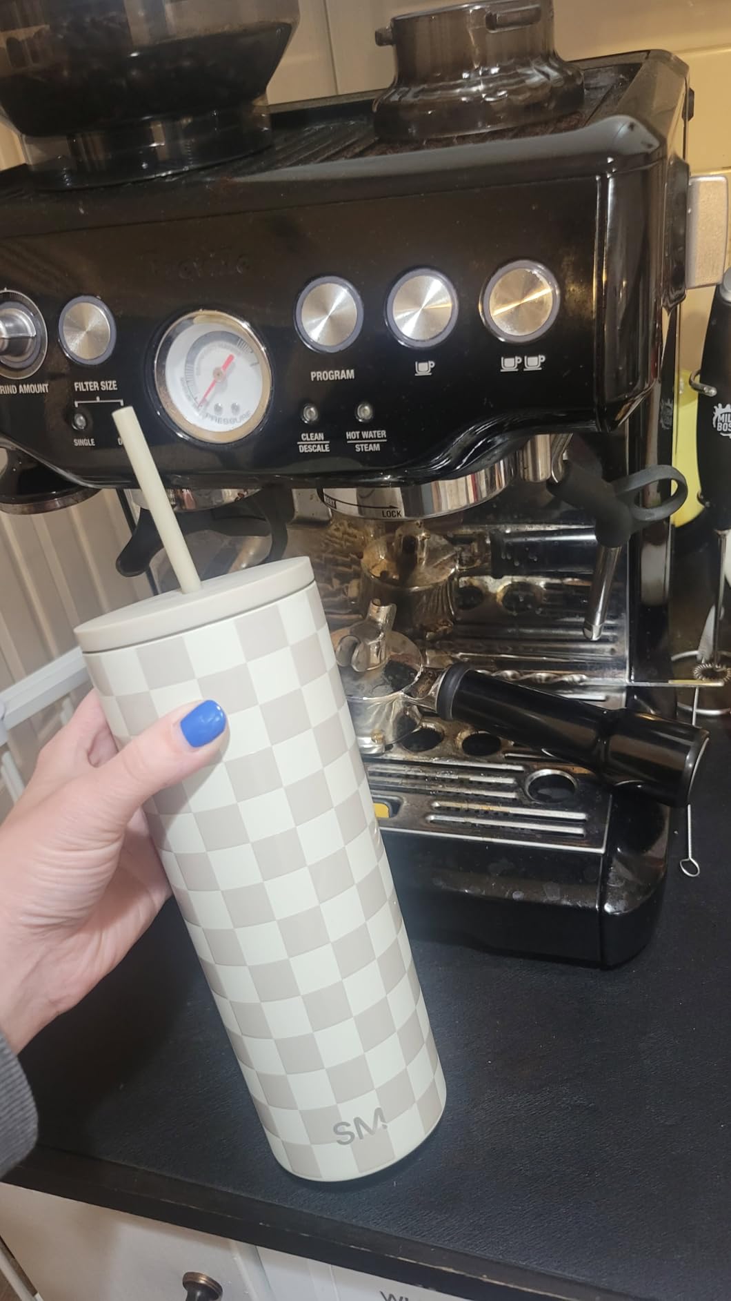 Simple Modern Classic Tumbler with Straw Lid | Insulated Iced Coffee Cup Reusable Stainless Steel Water Bottle Travel Mug | Gifts for Women Men Her Him | 24oz | Sea Glass Sage customer photo 1