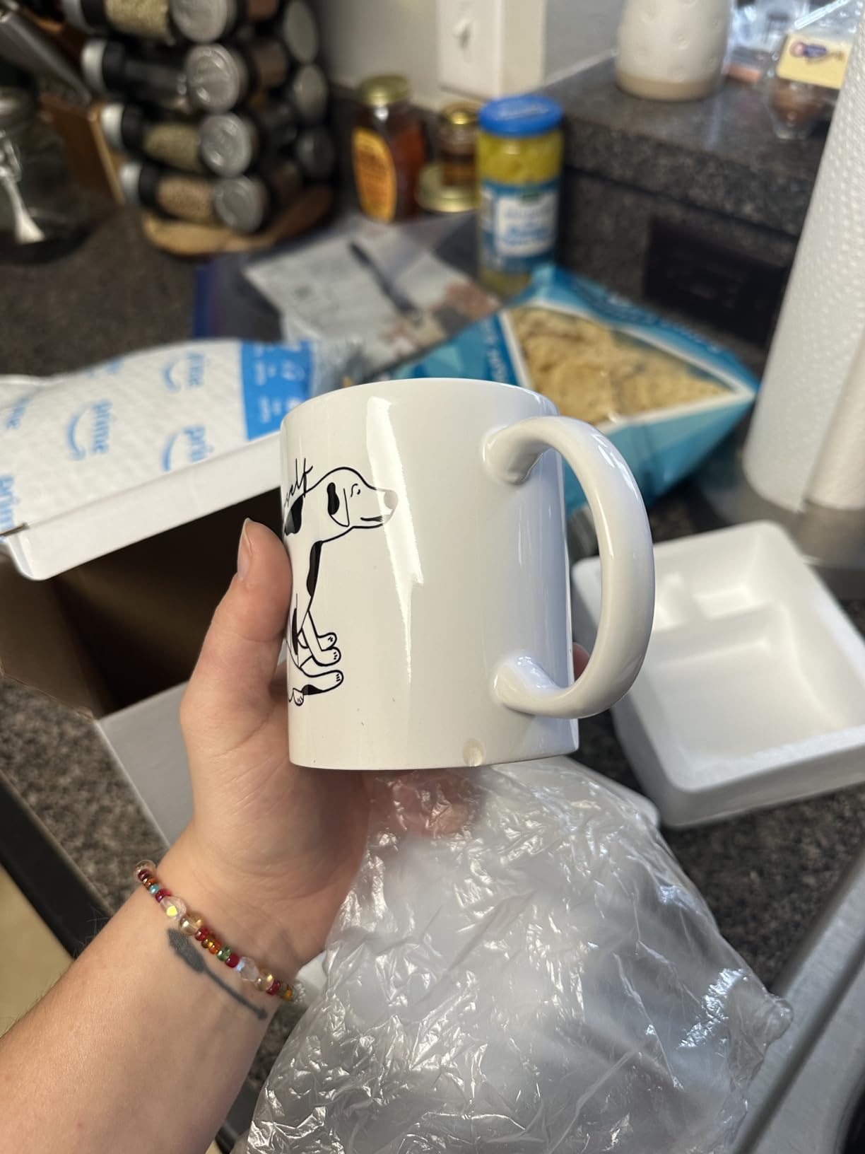 MargoDream Veterinary Medicine Gift Appreciation Funny Vet Med Mug Express Yourself Dog Coffee Cup Vet Tech Gift, 11 Oz customer photo 1