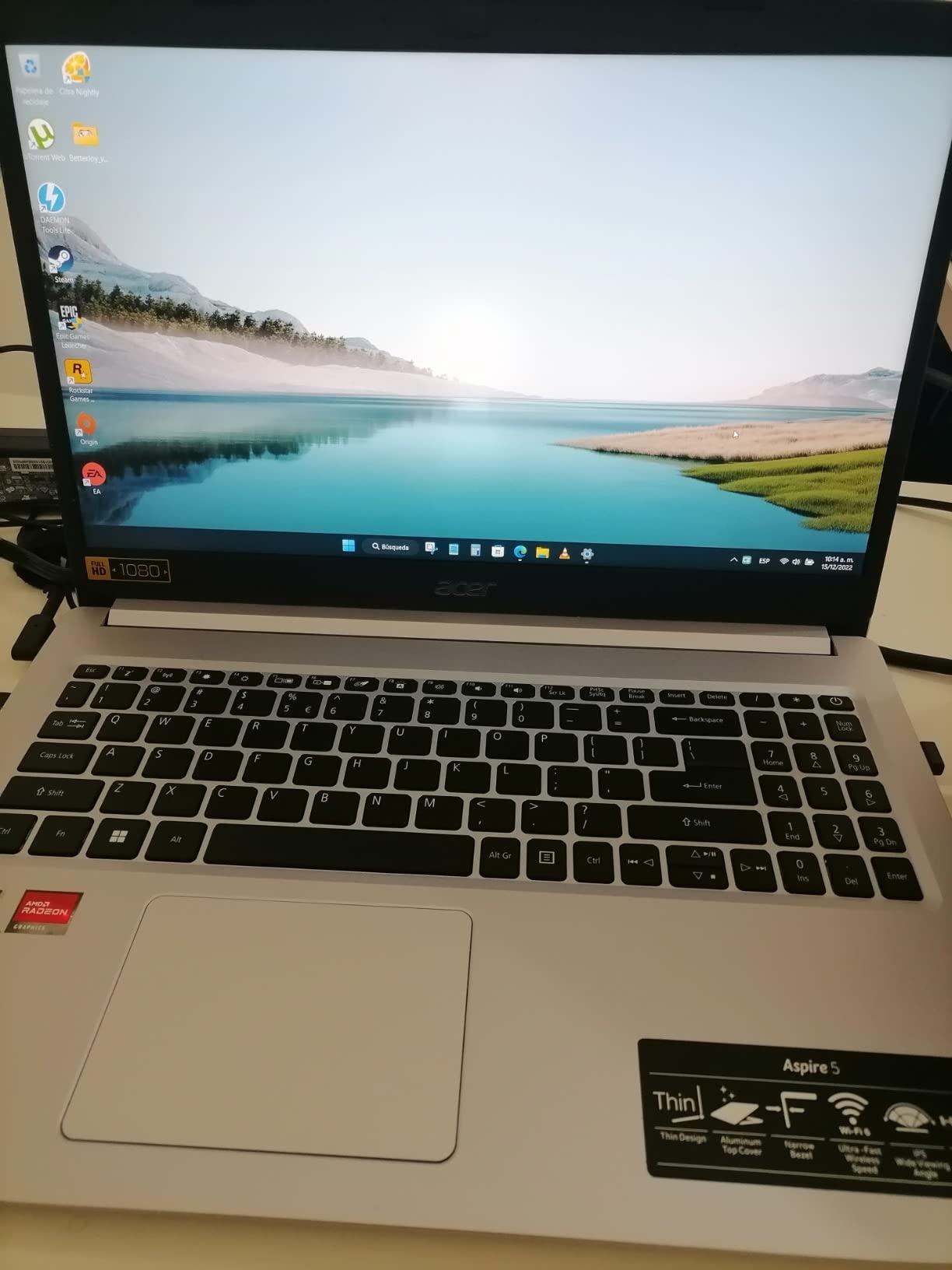 Acer Aspire 5 A515-45-R74Z Slim Laptop | 15.6