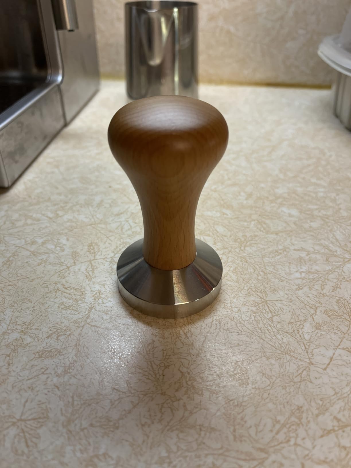 51mm Espresso Tamper - Premium Barista Coffee Tamper, Classic Series Stainless Steel with Solid Wood Handle customer photo 1