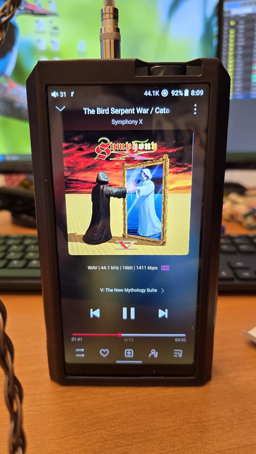 FiiO M17 Portable Desktop-Class Music Player customer photo 1