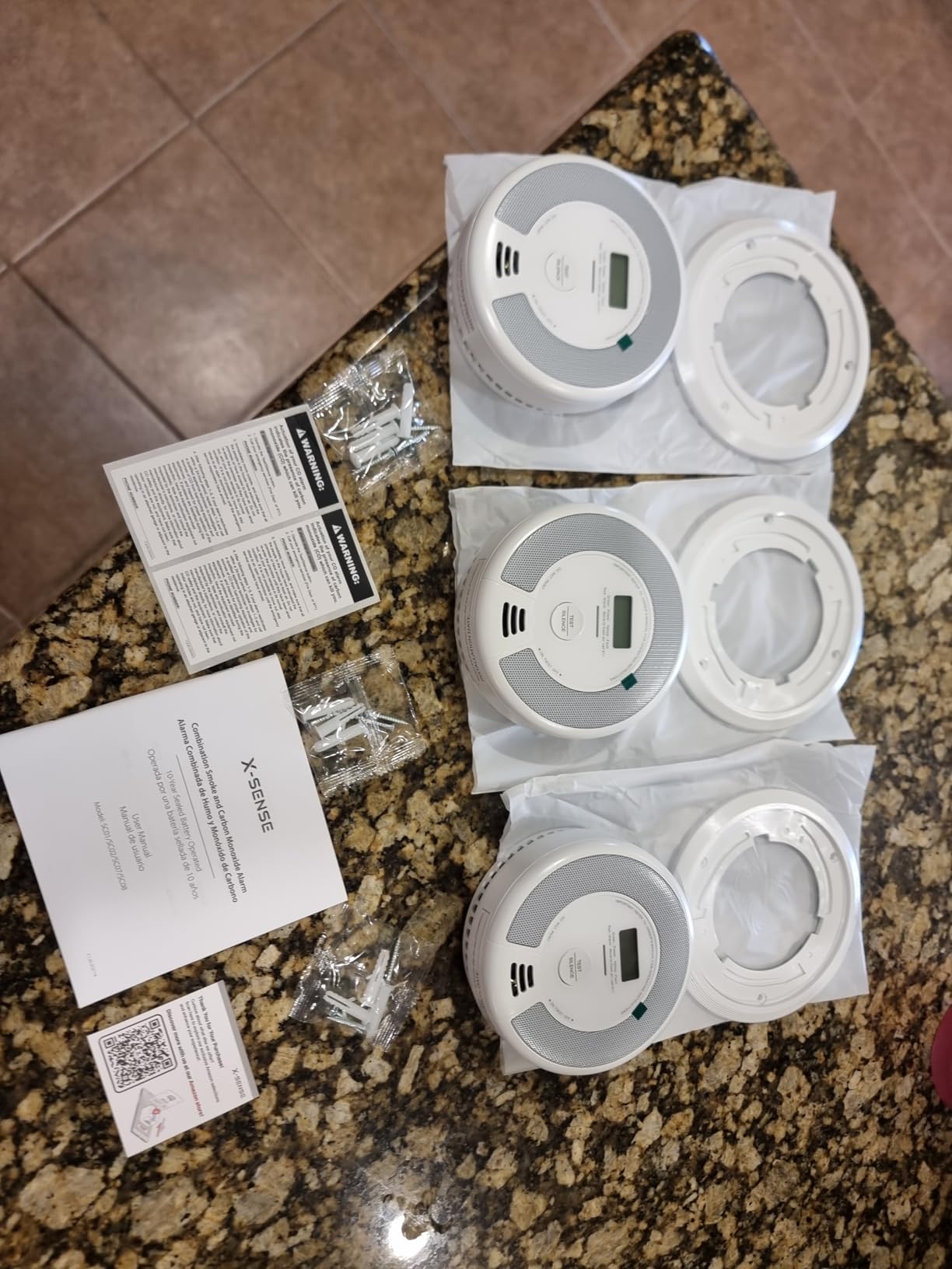 X-Sense Smoke Detector Carbon Monoxide Detector Combo, SC07, 1-Pack customer photo 2
