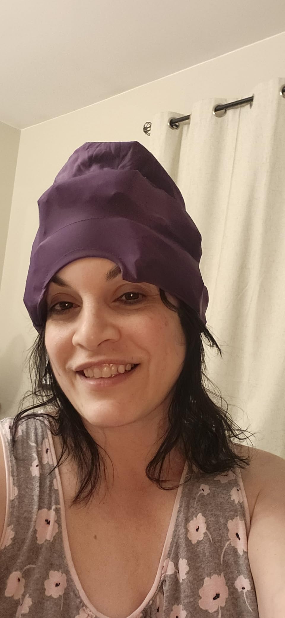 Myhalos Migraine Relief Cap, Ice Hat for Migraines, Headache Relief Cap, 30% More Gel, Hot & Cold Therapy Head Ice Pack, Cooling Headache Hat, Tension Wrap, FSA HSA customer photo 2
