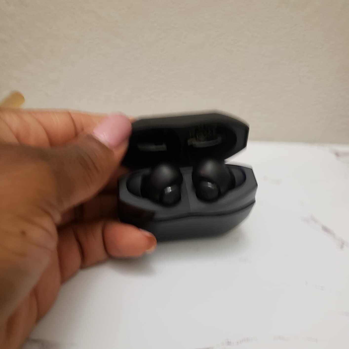 Black Shark Wireless Earbuds with 35ms Ultra-Low Latency, Gaming Bluetooth Earbuds with Premium Sound, Bluetooth 5.2, 10mm Drivers, 4 Hyperclear Mics, IPX5 Waterproof customer photo 2